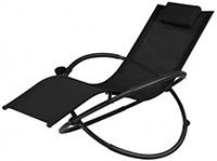 Black Color, GoPlus Outdoor Orbital Lounger, Small