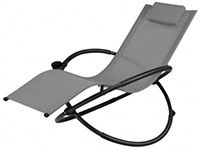 Grey Color, GoPlus Outdoor Orbital Lounger, Small