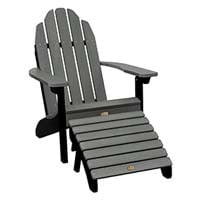 A small image of Highwood Elk Outdoors Essential Adirondack Chair in Flint