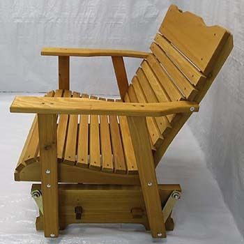 An image of 2 Foot Kilmer Creek Cedar Porch Glider