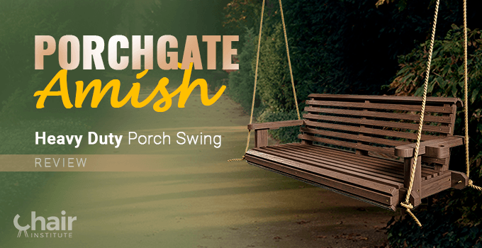Porchgate Amish Heavy Duty Porch Swing