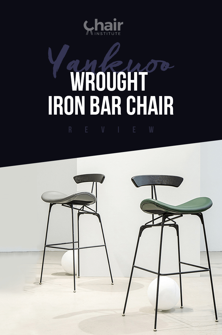 Yankuoo Wrought Iron Bar Chair Review
