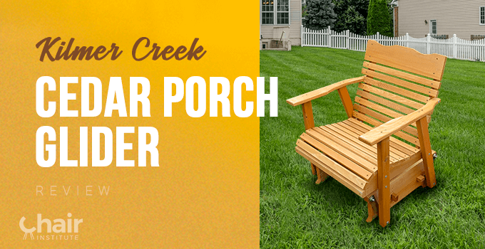 Kilmer Creek Cedar Porch Glider