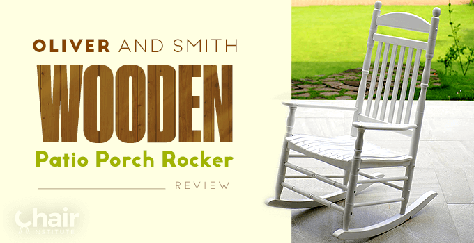 Oliver and Smith Wooden Patio Porch Rocker