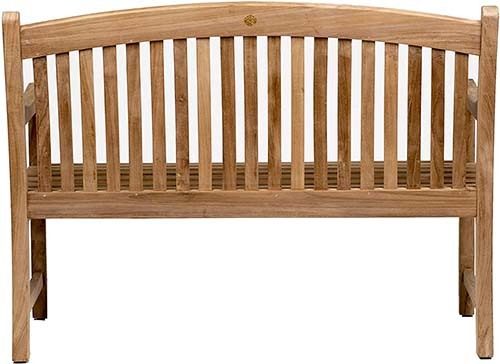 Amazonia Newcastle Patio Bench Back - Best High Weight Capacity Outdoor Bench