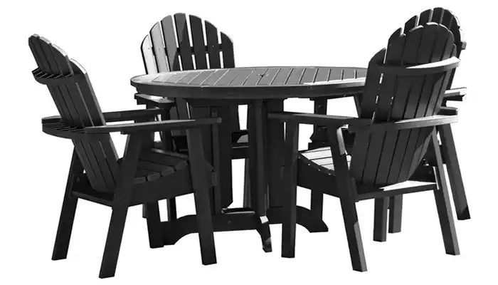 Highwood 5 Piece Hamilton Round Dining Set