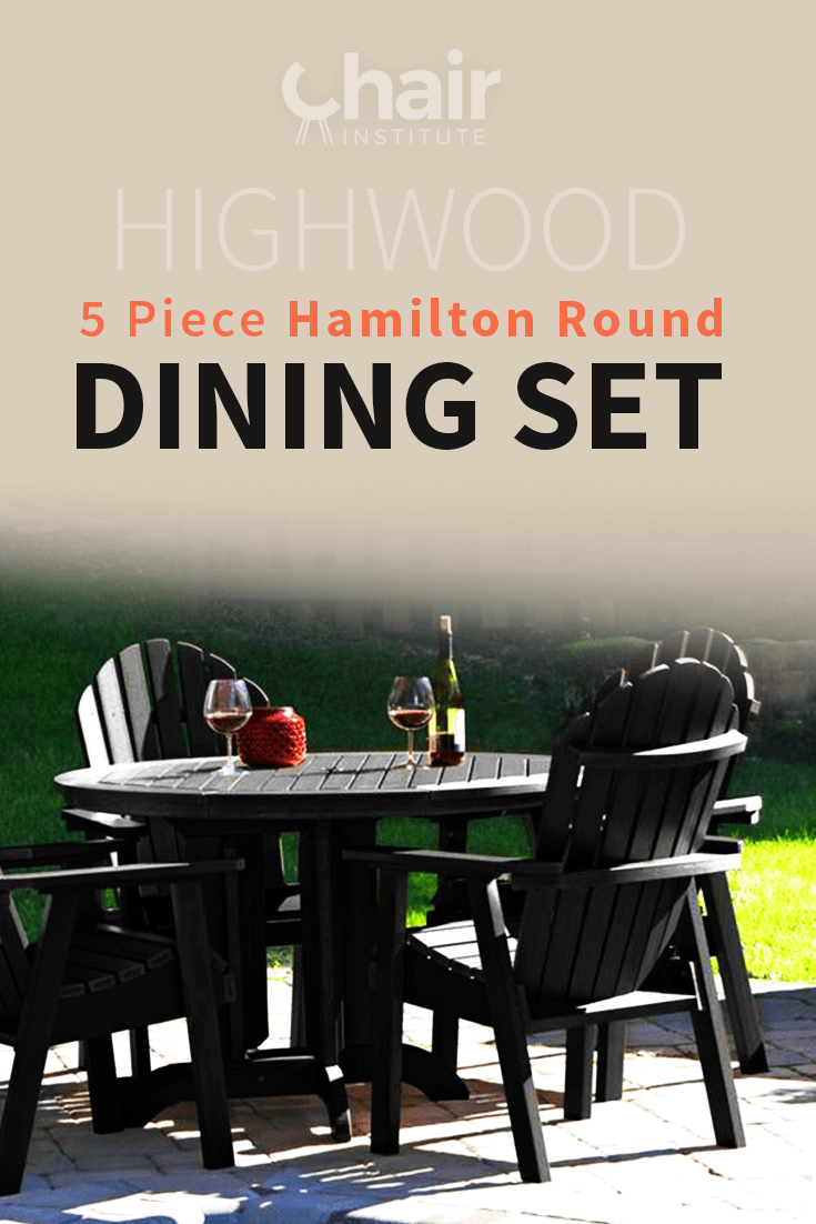 Highwood 5 Piece Hamilton Round Dining Set Review