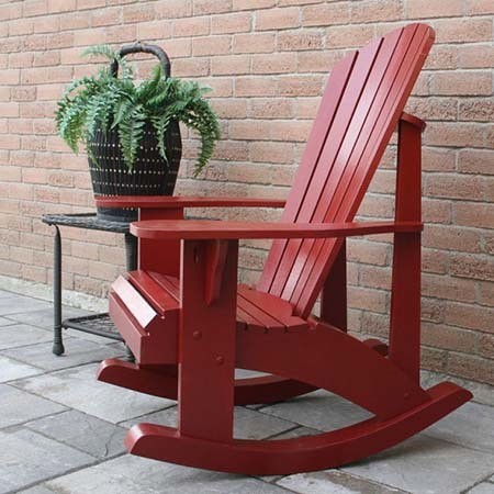 Rocking Adirondack Chair Plan by Instructables