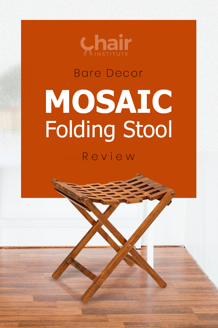 Bare Decor Mosaic Folding Stool Review