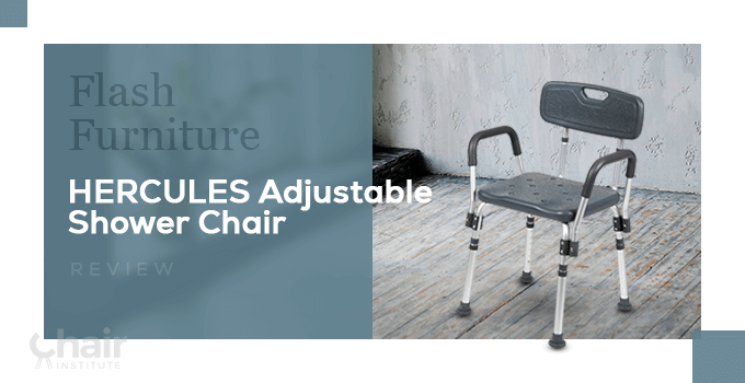 Flash Furniture HERCULES Adjustable Shower Chair