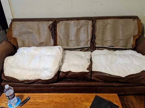 How and Why I Murdered My Sofa - Salvaged Pillows
