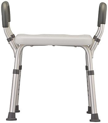 The NOVA Shower and Bath Chair with Arms and adjustable legs