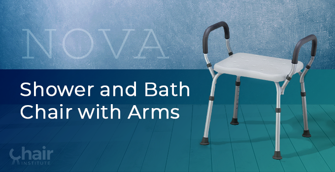 NOVA Shower and Bath Chair with Arms