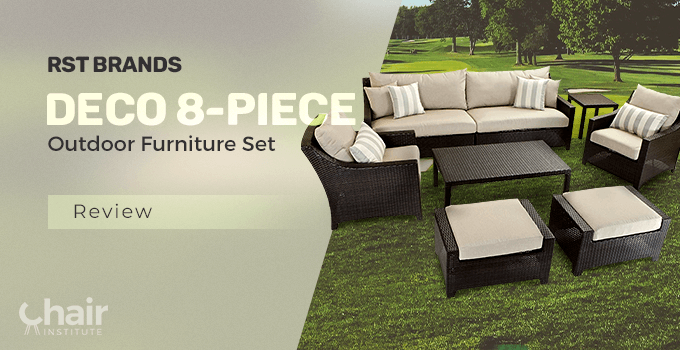 RST Brands Deco 8-Piece Outdoor Furniture Set