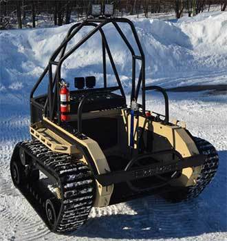 Ripchair 3.0 track chair in a snowy outdoor