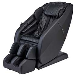 FR-6KSL Massage Chair with black PU upholstery and exterior