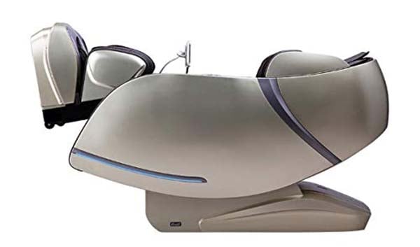 Osaki OS-Pro First Class massage chair in zero gravity position where the feet are elevated slightly above the heart