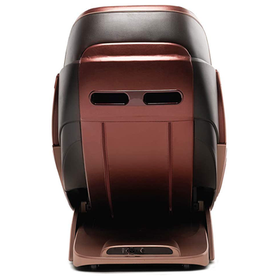 Palace 2 Massage Chair with burgundy, rose gold, and black hard shell exterior