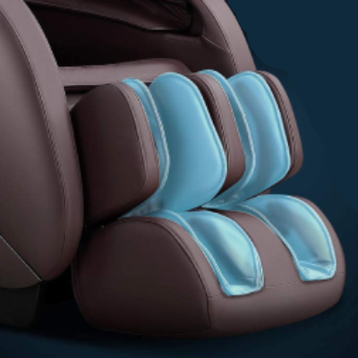 iRest A303 massage chair brown variant with airbags at the calf and foot areas