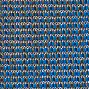 Run II office chair's blue polyester for the mesh