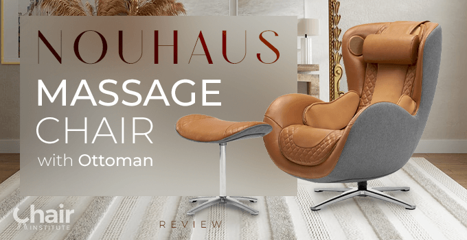 Nouhaus Massage Chair with Ottoman