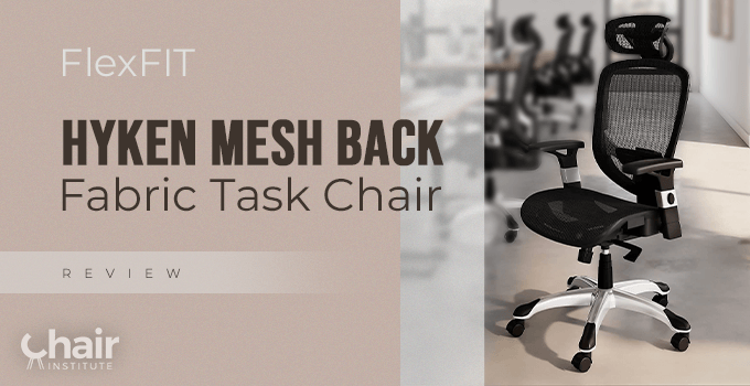 FlexFit Hyken Mesh Back Fabric Task Chair Review 2024