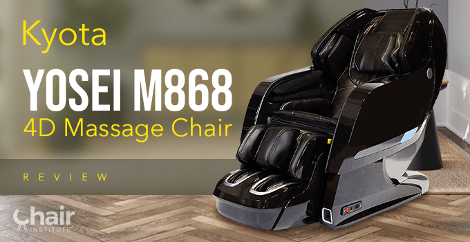 Kyota Yosei M868 4D Massage Chair Review 2024