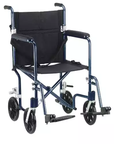 Drive Medical FW19BL Transport Chair