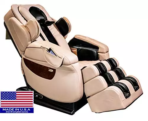 Luraco iRobotics 7 Massage Chair, Cream