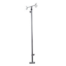 Drive Bariatric Sentra EC's aluminum telescoping IV pole attachment with two hooks for the IV bags