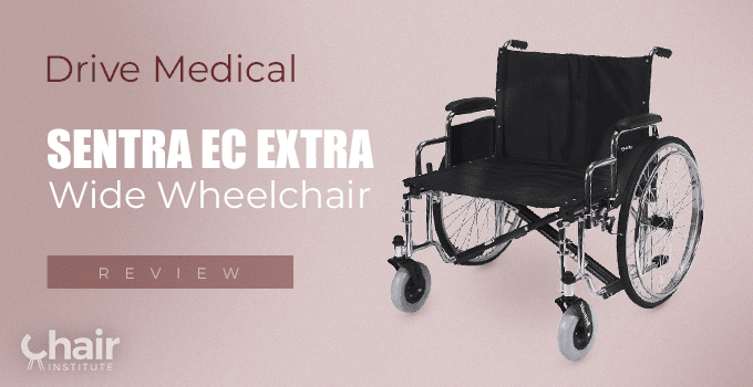Drive Medical Sentra EC Extra Wide Wheelchair