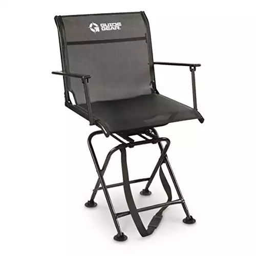 Guide Gear Big Boy Comfort Swivel Hunting Blind Chair