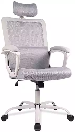 Smugdesk High Back Mesh Recliner Office Chair