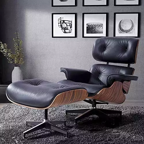 Mecor Lounge Chair with Ottoman