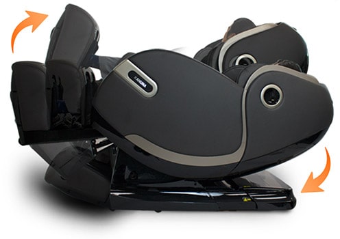 Kahuna Massage Chair SM 9300 in zero gravity recline with the legports elevated above the heart