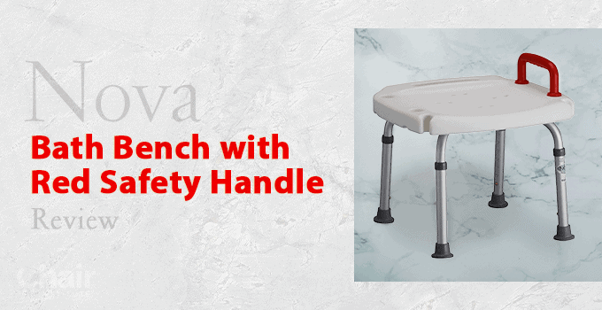 Nova Bath Bench with Red Safety Handle Review 2024