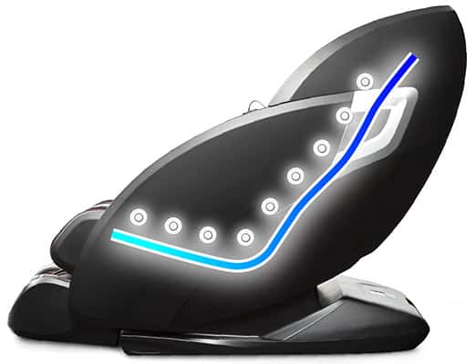 SL Massage Track of Osaki OS-3D Otamic LE Massage Chair