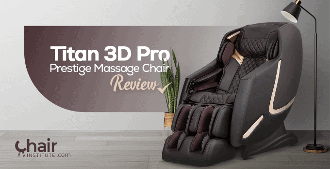Black 3D adjustable massage chair