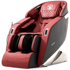 Black with Red Interior variant of Dr.Care XR-923 Massage Chair