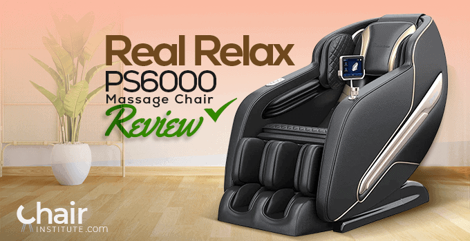 Black Real Relax PS6000 Massage Chair