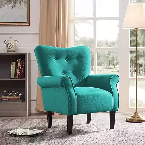 Belleze Modern Wingback Accent Chair