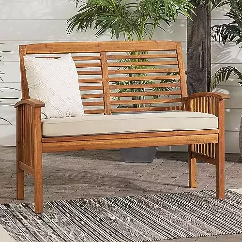 Walker Edison Midland Patio Loveseat