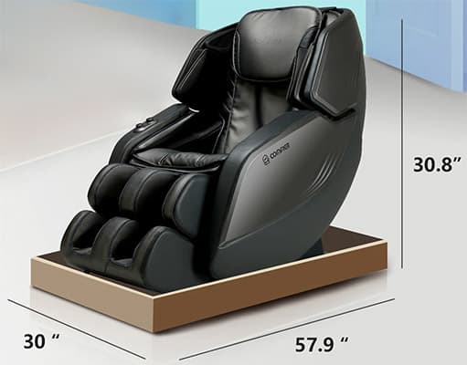 Dimensions of Comfier CF-9216 Massage Chair