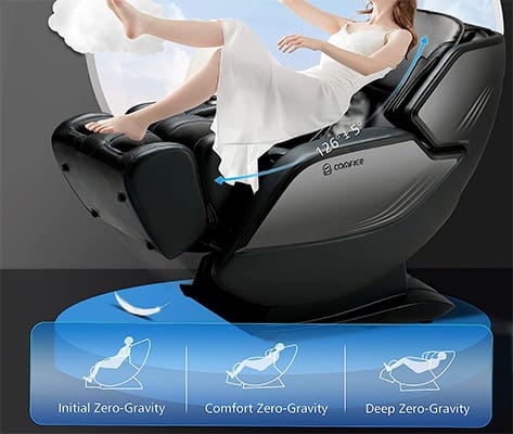 Zero-G Seating Positions of Comfier Full Body Massage Chair