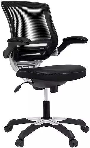 Modway Edge Mesh Executive Office Chair, Black