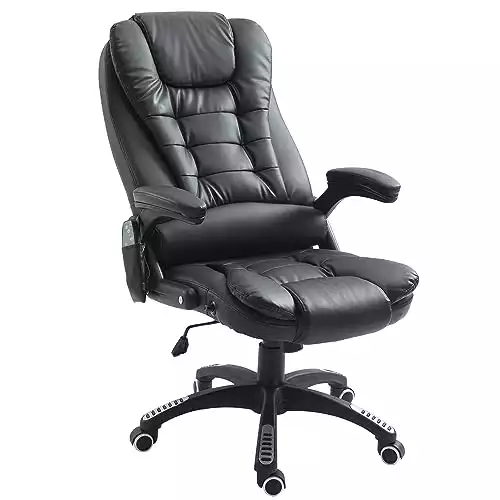 HomCom Heated Massage Executive Office Chair