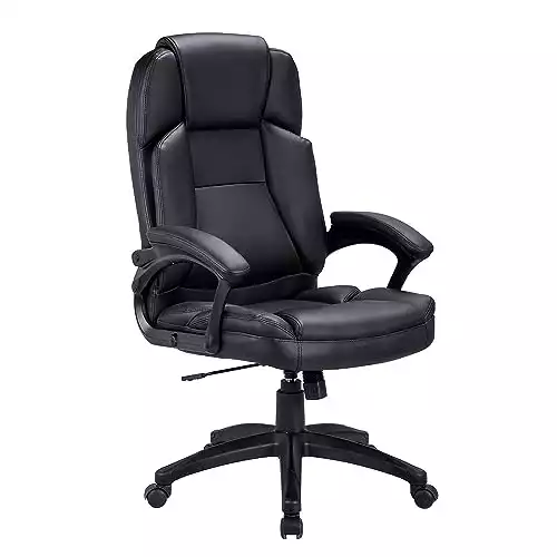 LCH High Back Leather Office Chair