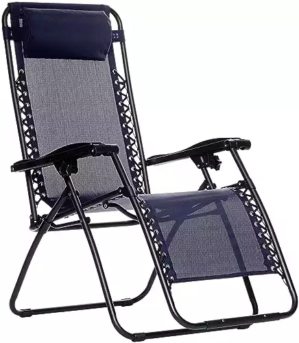 AmazonBasics Zero Gravity Outdoor Lounge Chair