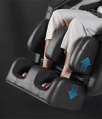 Calf and Foot Massage of Comfier CF-9212 Massage Chair