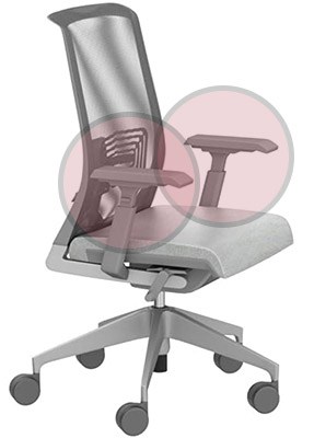 3D or 4D Armrests of Haworth Very Office Chair